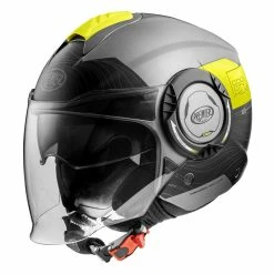 Discount ✨ Plastic Premier Cool Evo Ds Y 17 Bm Helmet Grey Yellow ❤️