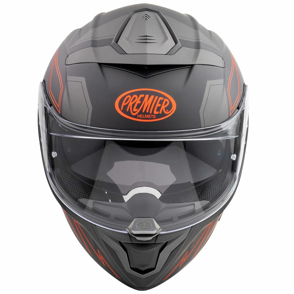 Coupon ๐ Fiber Premier Devil El 93 Bm Helmet Orange ๐ - Image 4