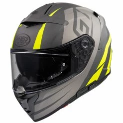 Flash Sale 😀 Fiber Premier Devil Gt Y Bm Helmet Grey Yellow 🛒