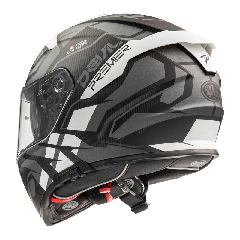 Discount ๐ Fiber Premier Devil Jc 8 Bm Helmet White ๐ฅ - Image 3