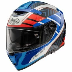 Best Sale 🎁 Fiber Premier Devil Sz 13 Helmet Blue White Red 😀