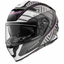 Cheap ❤️ Fiber Premier Devil Sz 18 Bm Helmet Black Pink White 😀