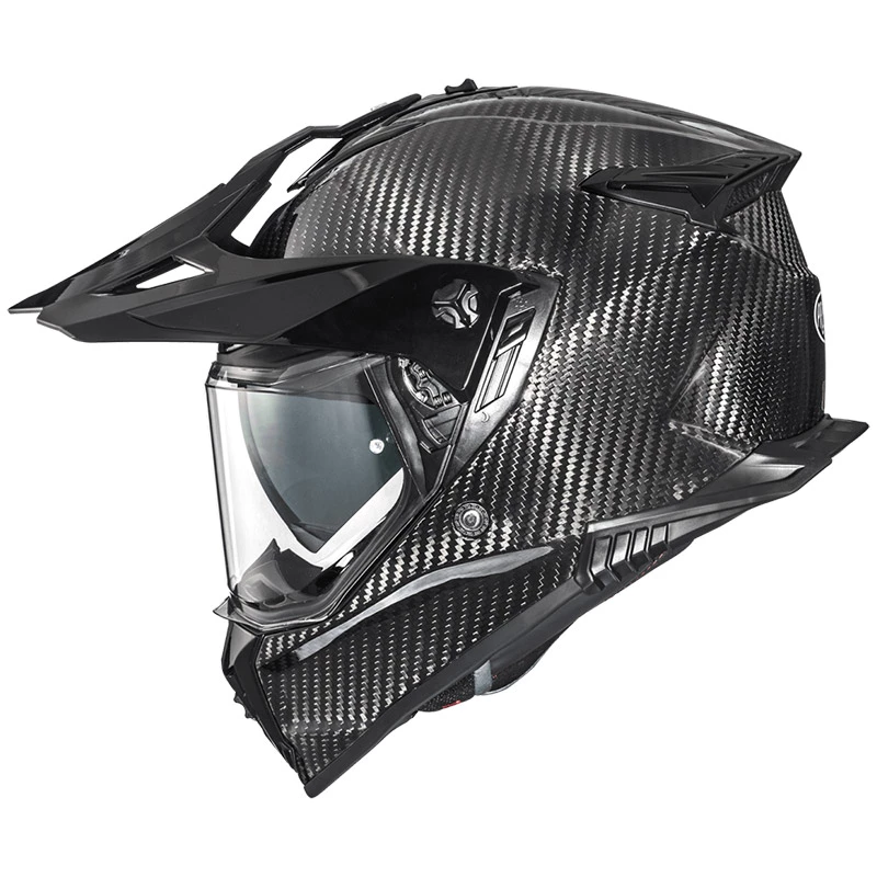 Promo ๐ฅฐ Crosstourer Premier Discovery Carbon Helmet Black ๐ฏ - Image 2
