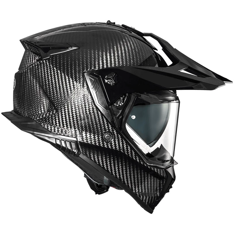 Promo ๐ฅฐ Crosstourer Premier Discovery Carbon Helmet Black ๐ฏ - Image 3