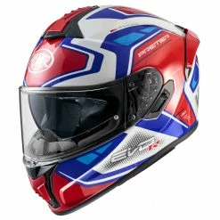 Outlet 🥰 Fiber Premier Evoluzione Rr 13 Helmet Blue Red White 😀