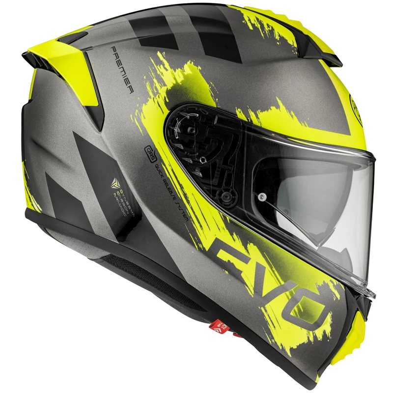 Cheapest 🎁 Fiber Premier Evoluzione T0 Y 17 Helmet Yellow ✨ 6 Cheapest 🎁 Fiber Premier Evoluzione T0 Y 17 Helmet Yellow ✨ - Image 4