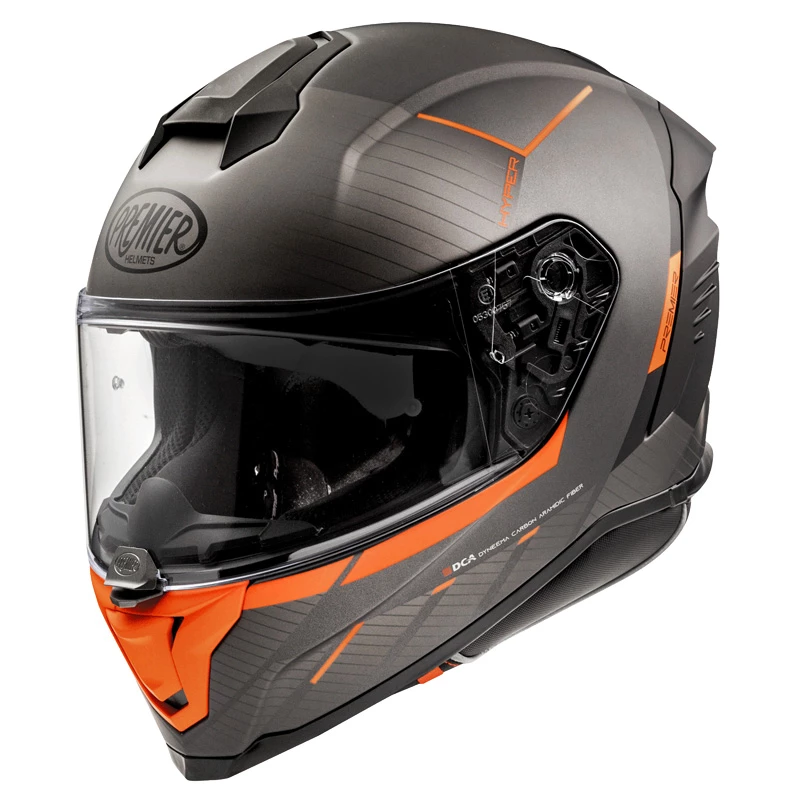 Best deal โ Fiber Premier Hyper Rs 93 Bm Helmet Orange ๐