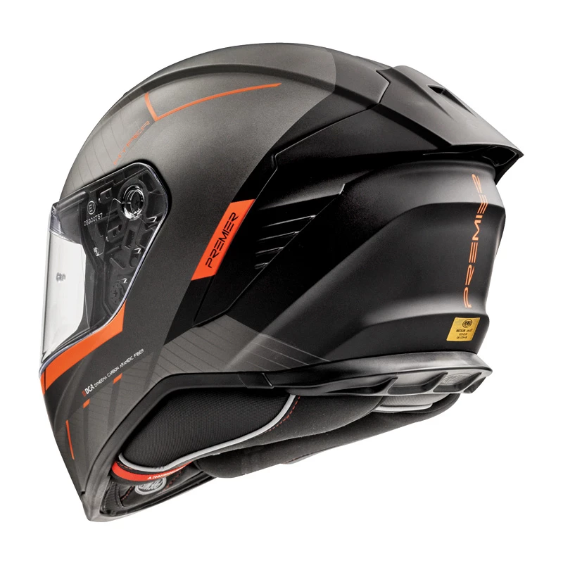 Best deal โ Fiber Premier Hyper Rs 93 Bm Helmet Orange ๐ - Image 3