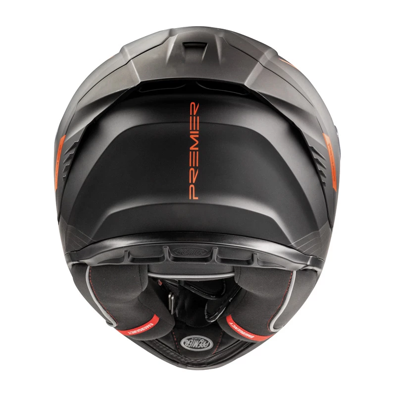 Best deal โ Fiber Premier Hyper Rs 93 Bm Helmet Orange ๐ - Image 4