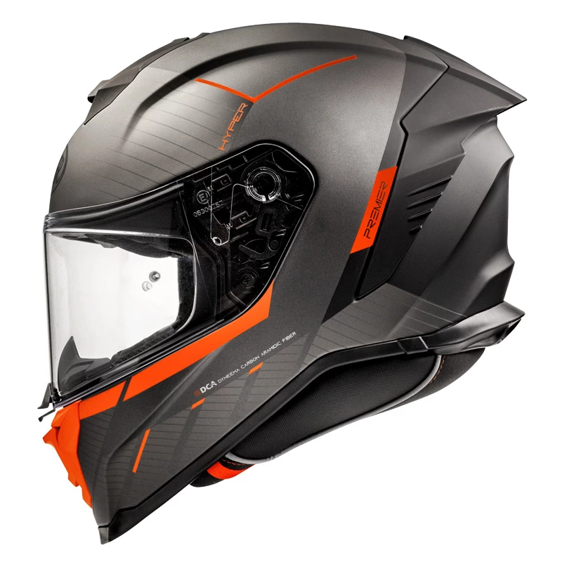 Best deal โ Fiber Premier Hyper Rs 93 Bm Helmet Orange ๐ - Image 5