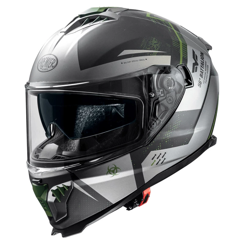 Brand new 🌟 Plastic Premier Typhoon Ba Mily Bm Helmet Green ✨ 3 Brand new 🌟 Plastic Premier Typhoon Ba Mily Bm Helmet Green ✨