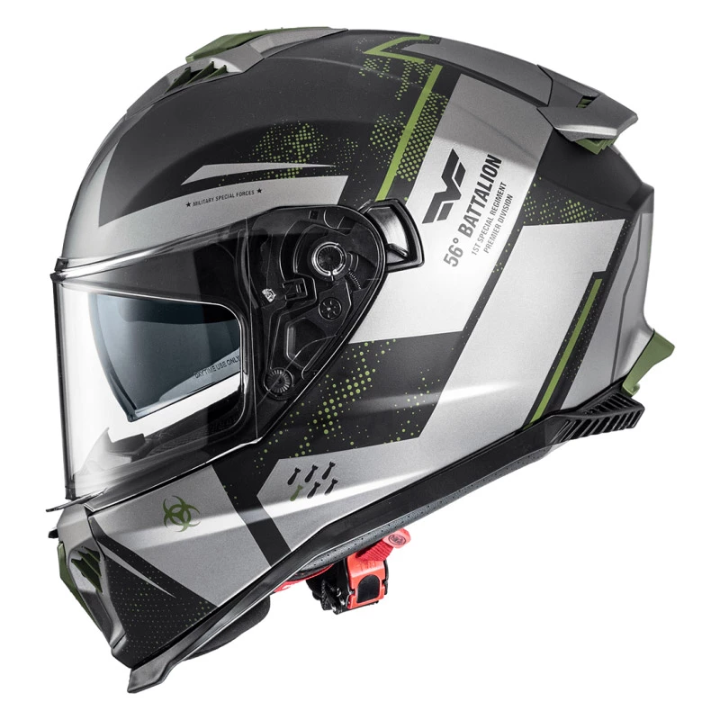 Brand new 🌟 Plastic Premier Typhoon Ba Mily Bm Helmet Green ✨ 4 Brand new 🌟 Plastic Premier Typhoon Ba Mily Bm Helmet Green ✨ - Image 2