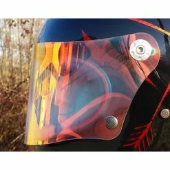 Best Pirce 🎉 Visors Premier Visior Trophy Red Chromed 🎁