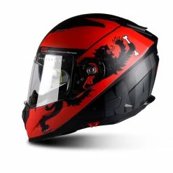 Cheap 🤩 Plastic Premier Vyrus Malossi Hm1 Helmet Red 🌟