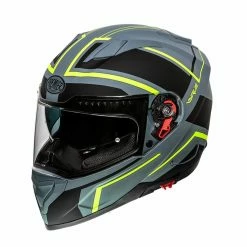 New ✔️ Plastic Premier Vyrus Nd Y Grey Bm Helmet Grey Yellow 🛒