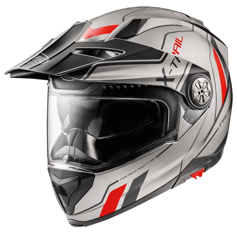 Brand new ๐ฅฐ Plastic Premier X-trail Evo Xt 17 Bm Modular Helmet Grey ๐