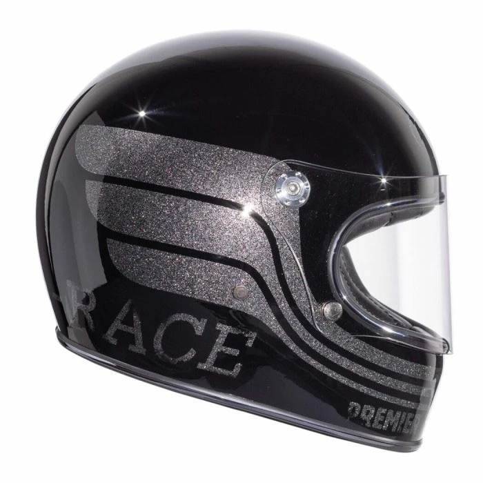 Cheapest π Fiber Premier Trophy Btr9 Helmet Black Glitter π - Image 2