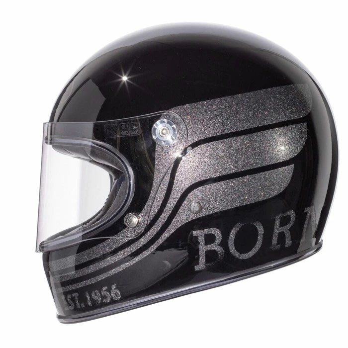 Cheapest π Fiber Premier Trophy Btr9 Helmet Black Glitter π - Image 3
